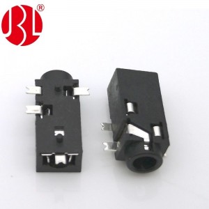 PJ-218 Prise audio 2,5 mm SMD 4 broches DC12V 1A Prise stéréo SJ-2504A-SMT-TR SJ-2503A-SMT-TR