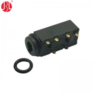 PJ-25005A 2.5mm Audio Jack IP Rated Through Hole Right Angle