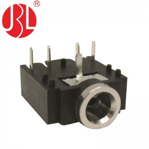 PJ-307 Series Audio Jack 3.5mm Through Hole Right Angle