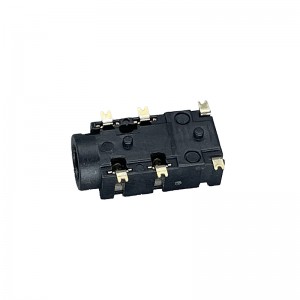 PJ-31065 5 Poles TRRRS 3.5mm Audio Jack SMT Right Angle