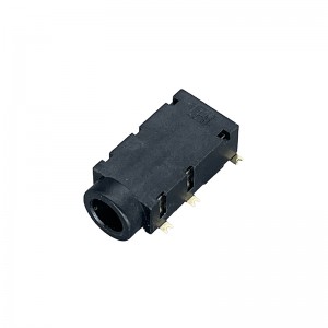 PJ-31065 5 Pole TRRRS 3,5 mm Audiobuchse SMT rechtwinklig