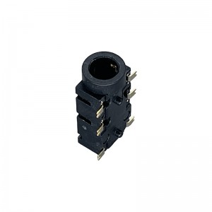 PJ-31065 5 Pole TRRRS 3,5 mm Audiobuchse SMT rechtwinklig