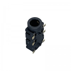 PJ-31065 5 Poles TRRRS 3.5mm Audio Jack SMT Right Angle