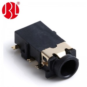 PJ-3160C Mid Mount Audio Jack 3.5mm SMD