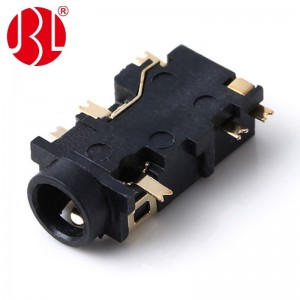 PJ-3160C Mid Mount Audio Jack 3.5mm SMD