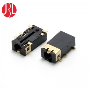 PJ-3160N 3,5 mm Jack de telefone SMT ângulo reto