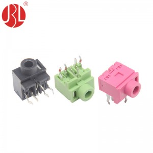 PJ-317 Series 3.5mm Audio Jack Through Hole Right Angle