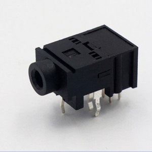PJ-317A 3,5-mm-Audiobuchse DC12V 1A DIP-Stereobuchse SJ-3581NG