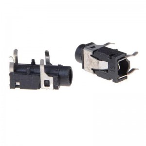 Stereo-Klinkenstecker 3,5 mm 4-Pin-Durchgangsloch-Audiobuchse 3,50 mm PJ-321