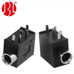 PJ-325 3.5mm Audio Jack Through Hole Right Angle