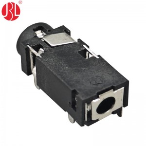 PJ-327AD 3.5mm Audio Jack Through Hole Right Angle