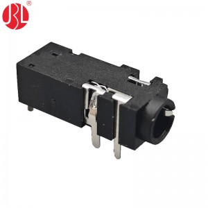 PJ-328C-2 TRRS 3.5mm Audio Jack Through Hole Right Angle