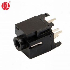 PJ-344 3.5mm TRS Audio Jack Through Hole Panel Mounting