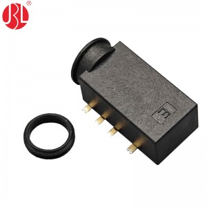 PJ-35080AF Waterproof 5 Poles TRRRS Audio Jack 3.5mm