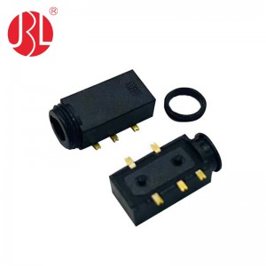 PJ-35080 Waterproof Phone Jack 3.5mm SMT Right Angle