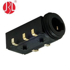 PJ-35080AU Prise audio 3,5 mm à montage inférieur SMD 5 conducteurs
