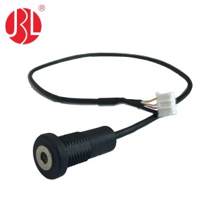 Receptáculo de tomada de áudio para montagem em painel personalizado PJ-35380 3,5 mm