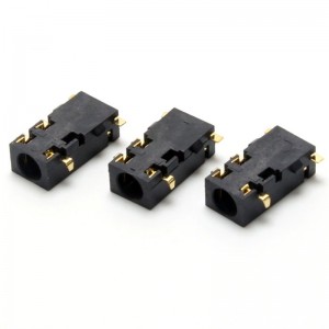 PJ-381CN Mid Mount 3.5mm Audio Jack SMT