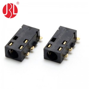 PJ-381CN Mittelmontierte 3,5-mm-Audiobuchse SMT