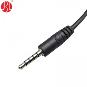 PL-35560295-443 Custom 5 Poles TRRRS 3.5mm Audio Plug Cable