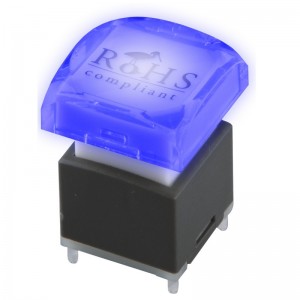 PLB-N1PNR-ATWP5 Chave tátil LED iluminada DIP