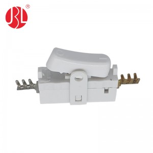 PR-1101A Rocker Switch with Crimp Terminals for Lamps