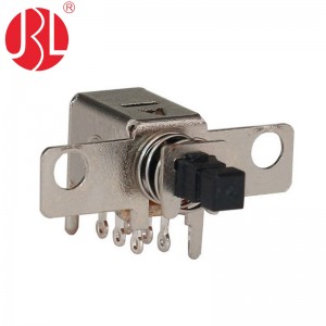 PS-22F26 Screw Panel Mount Push Button Switch DPDT Solder Terminals