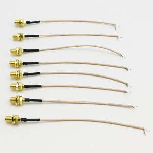 SMA-F-RG178-L127N RF Connector Cable Assembly Coaxial SMA to Cable RG178