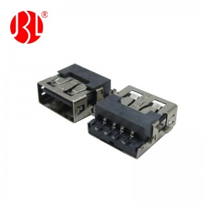 Reverse USB A 2.0 Buchse SMT Offset