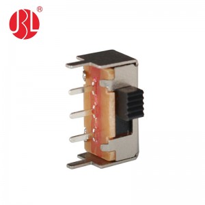 SK-12E12 Slide Switch SPDT 1P2T DIP Through Hole Right Angle PC Pin EG1206A