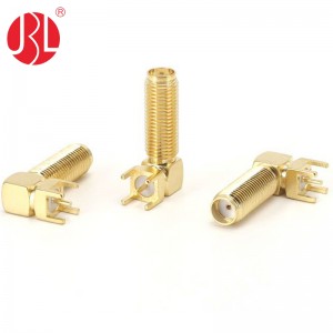 SMA-KWE-323C-H13X23-LW SMA Female Connector Right Angle