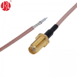SMA-KY-316 Bulkhead SMA Jack Coax Cable RG316