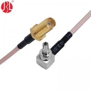 SMA-KY-CRC9-JW-316 CRC9 Plug to SMA Jack Coax Cable