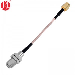 SMAKY-F-316 SMA Plug to F Type Jack RF Cable