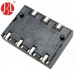 BT-9155-400-04P Connecteur de batterie vertical 4 broches ph4.0 SMT H5.7mm