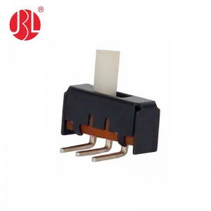SS-12E21 SPDT Slide Switch Through Hole Right Angle