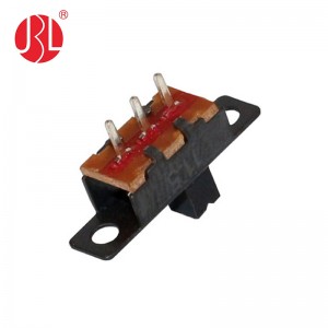 Interrupteur à glissière SS-12F30 SPDT DIP trou traversant horizontal