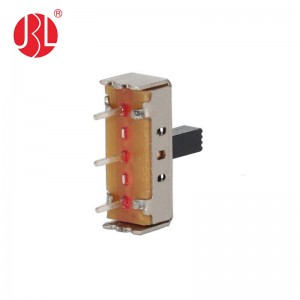 SS-12H01 SPDT Interruptor deslizante DIP através do orifício vertical PC Pin