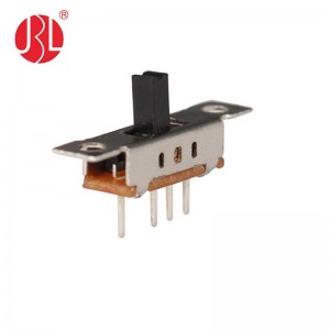 SS-13D03 SP3T Slide Switch Screw Panel Mount THT Hole