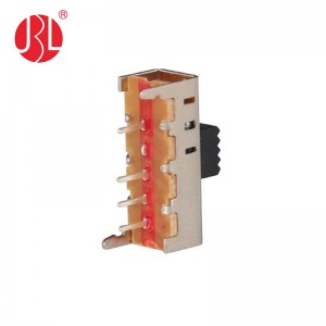 SS-13E05 SP3T Slide SwitchThrough Hole