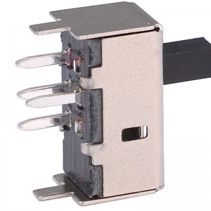 SS-13F03 SP3T Slide Switch DIP Through Hole Horizontal