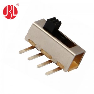 SS-13F16 SP3T Slide Switch Through Hole Right Angle