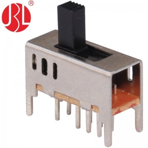 SS-23D03 DP3T Slide Switch DIP Through Hole Horizontal