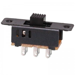 Interrupteur à glissière SS-23E32 DP3T DIP trou traversant horizontal
