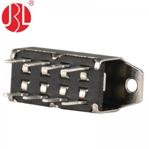 SS-23H19 Screw Panel Mount Slide Switch DP3T THT Hole