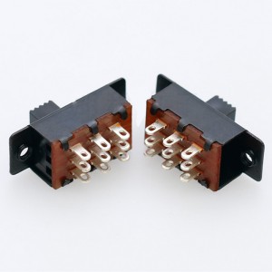 SS-32H01 3PDT Slide Switch Solder Terminals