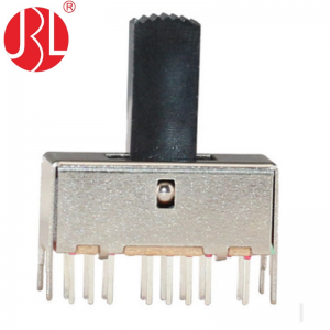 SS-43D03 4P3T Slide Switch DIP Through Hole Horizontal PC Pin