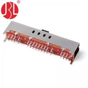 SS-48D01 4P8T Slide Switch Through Hole