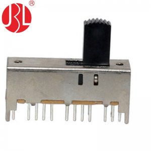 SS-63D01 6P3T Slide Switch Through Hole