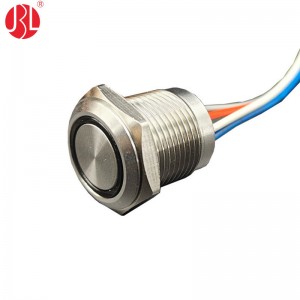 IP67 16mm Sealed LED Indicator RGB Ring Illumination